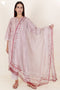 Bizzy Lizzy Kurta Pant With Dupatta Set In Block Print