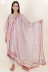 Bizzy Lizzy Kurta Pant With Dupatta Set In Block Print