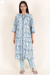 Bizzy Lizzy Kurta Pant Set With Dupatta In Block Print