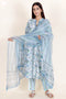 Bizzy Lizzy Kurta Pant Set With Dupatta In Block Print