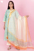 Bizzy Lizzy Kurta Pant Set With Dupatta In Block Print