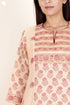 Chanderi Silk Kurta Pant And Dupatta Set In Floral Block Print