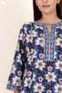 Cambric Cotton Kurta And Pant Set In Floral Print