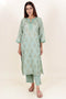 Kota Doria Kurta- Dupatta And Pant Set