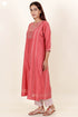 Chanderi Silk Kurta With Chanderi Dupatta And Pant Set