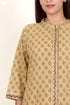 Khaadi Cotton Kurta And Pant Set With Block Print