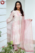 Chanderi Silk Kurta Dupatta And Pant Set With Block Print