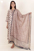 Chanderi Silk Kurta Pant With Dupatta In Floral Block Print
