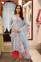 Mulmul Cotton Kurta Pant Set With Dupatta In Block Print