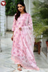 Bizzy Lizzy Kurta Pant Set With Kota Dupatta In Block Print