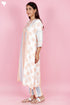 Chanderi Silk Kurta Pant Set With Dupatta Block Print