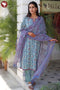 Bizzy Lizzy Kurta Pant Set With Dupatta In Block Print