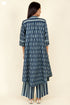 Cambric Cotton Kurta And Pant Set In Block Print