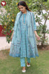 Chanderi Silk Kurta Pant And Dupatta Set