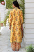 Tussar Silk Kurta Pant with Dupatta in Block Print