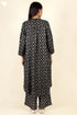 Rayon Twill Black Kurta and Pant Set