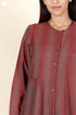 Khaadi Cotton Maroon Kurta and Pant Set
