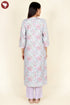 Bizzy Lizzy Kurta Pant With Dupatta In Floral Block Print