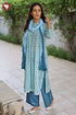 Mul Mul Cotton Kurta Pant With Dupatta In Floral Block Print