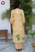 Terry Voile Kurta Pant With Dupatta In Floral Block Print