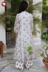 Mulmul Cotton Kurta Pant with Dupatta Set in Floral Block Print