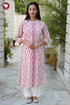 Cambric Cotton Kurta and Pant Set in Floral Print
