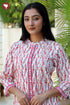Cambric Cotton Kurta and Pant Set in Floral Print