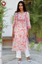MulMul Kurta and Pant Set in Floral Print