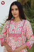 MulMul Kurta and Pant Set in Floral Print
