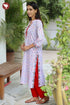Terry Voile Kurta Pant with Dupatta in Block Print
