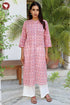 MulMul Kurta and Pant Set in Floral Print