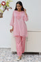 Mul Mul Cotton Kurta and Pant Set in Hand Screen Print