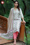 Chanderi Silk Kurta Pant with Dupatta in Embroidered & Floral Block Print