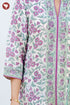 Chanderi Silk Kurta Pant with Dupatta in Floral Block Print