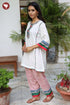 Tagai Cotton Kurta and Pant Set in Block Print
