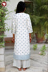 Cotton Kurta And Pant Set In Floral Block Print