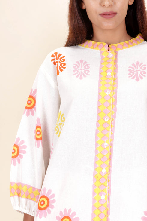 Khaadi Co-Ord Set In Block Print