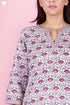 Cambric Kurta In Block Print