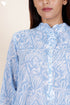 Mulmul Cotton Shirt In Block Print