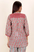 Mulmul Cotton Top In Block Print