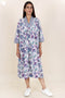 Cambric Cotton Dress With Floral Print