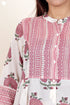 Mulmul Cotton Top In Floral Block Print