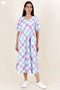 Khaadi Cotton Dress in Checks