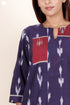 Ikat Cotton Kurta