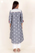 Ikat Cotton Kurta