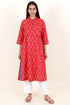 Ikat Cotton Kurta