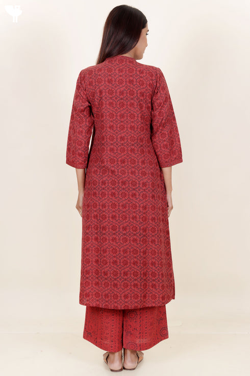 Khaadi Cotton Kurta in Block Print