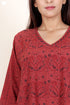 Khaadi Cotton Dress in Paisley Block Print