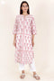 Khaadi Cotton Kurta In Block Print