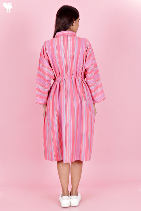 Khaadi Cotton Kurta In Stripes